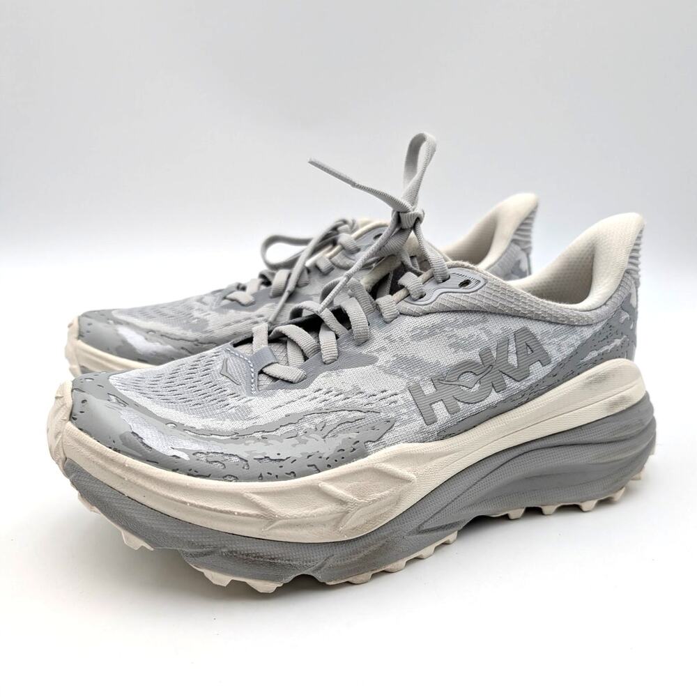 Hoka One One Stinson 7 Running Sneakers Women's Stardust/Alabaster Size US7.5B
